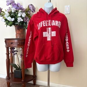 Gildan Red Hoodie
